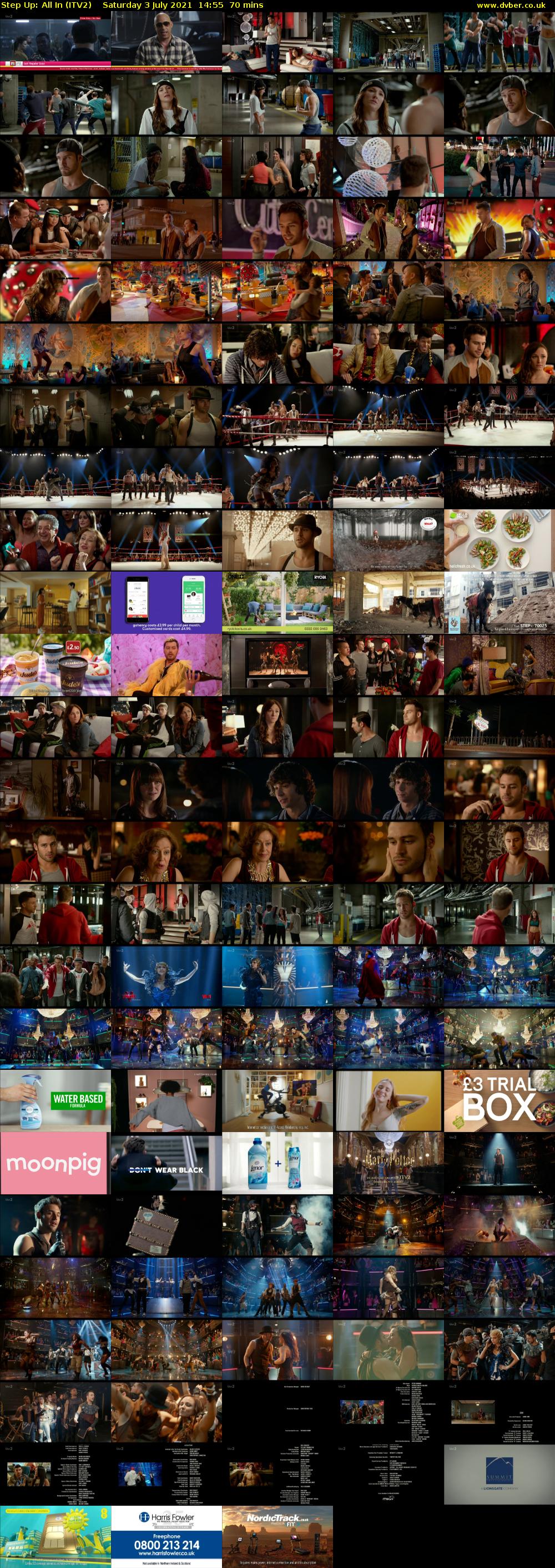 Step Up: All In (ITV2) Saturday 3 July 2021 14:55 - 16:05