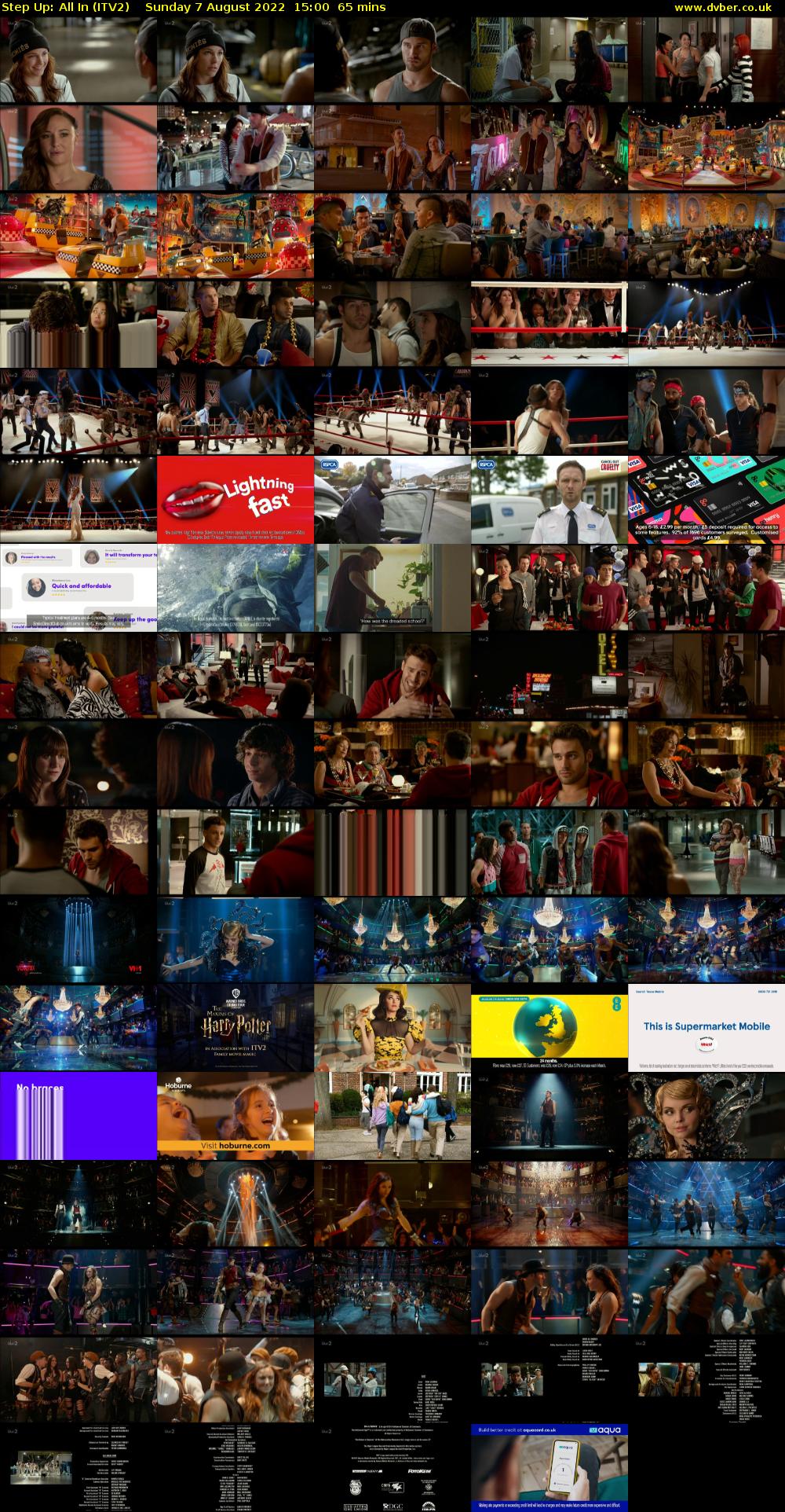 Step Up: All In (ITV2) Sunday 7 August 2022 15:00 - 16:05