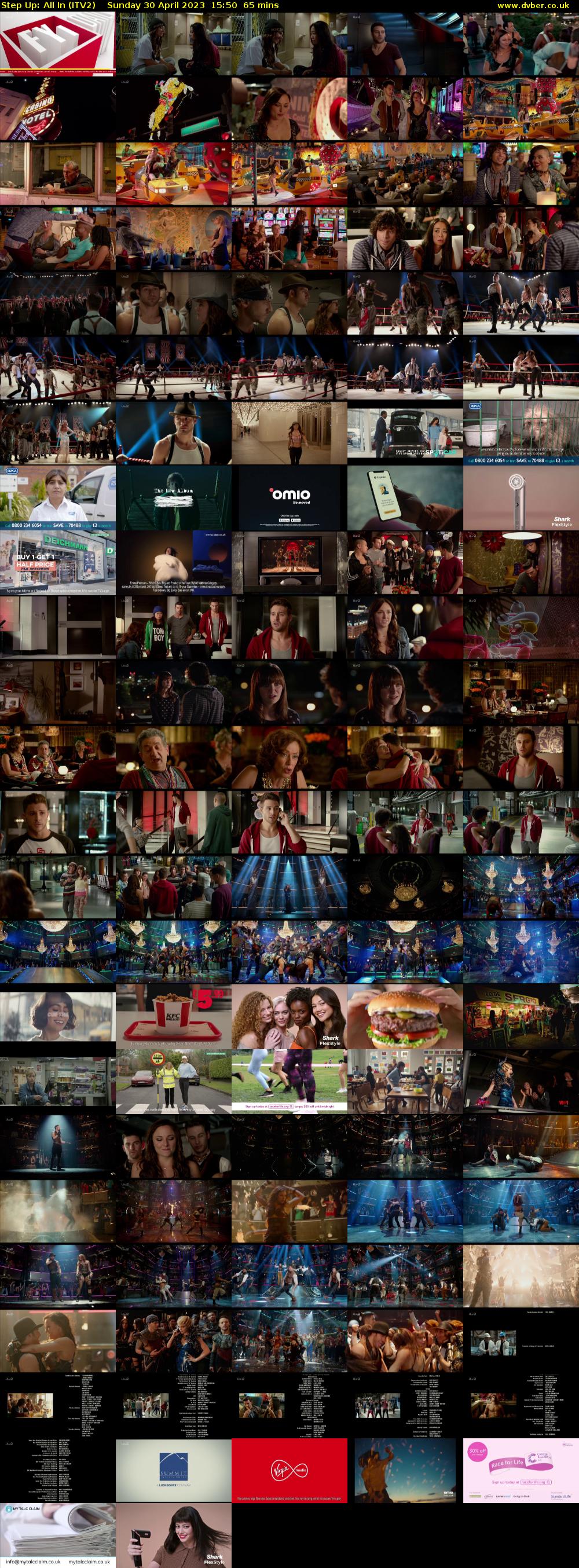 Step Up: All In (ITV2) Sunday 30 April 2023 15:50 - 16:55