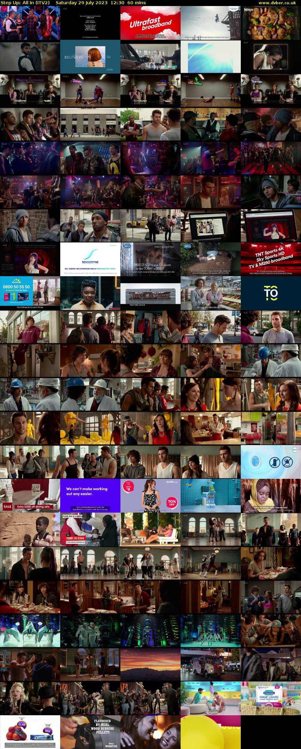 Step Up: All In (ITV2) Saturday 29 July 2023 12:30 - 13:30