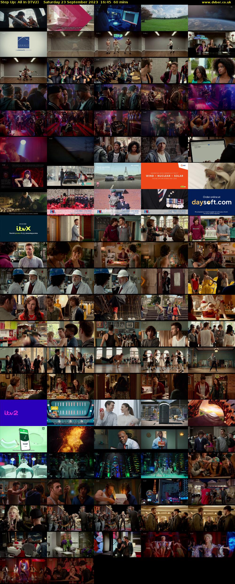 Step Up: All In (ITV2) Saturday 23 September 2023 16:45 - 17:45