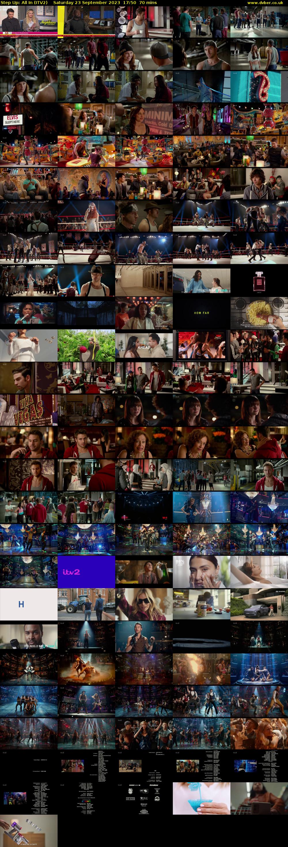 Step Up: All In (ITV2) Saturday 23 September 2023 17:50 - 19:00