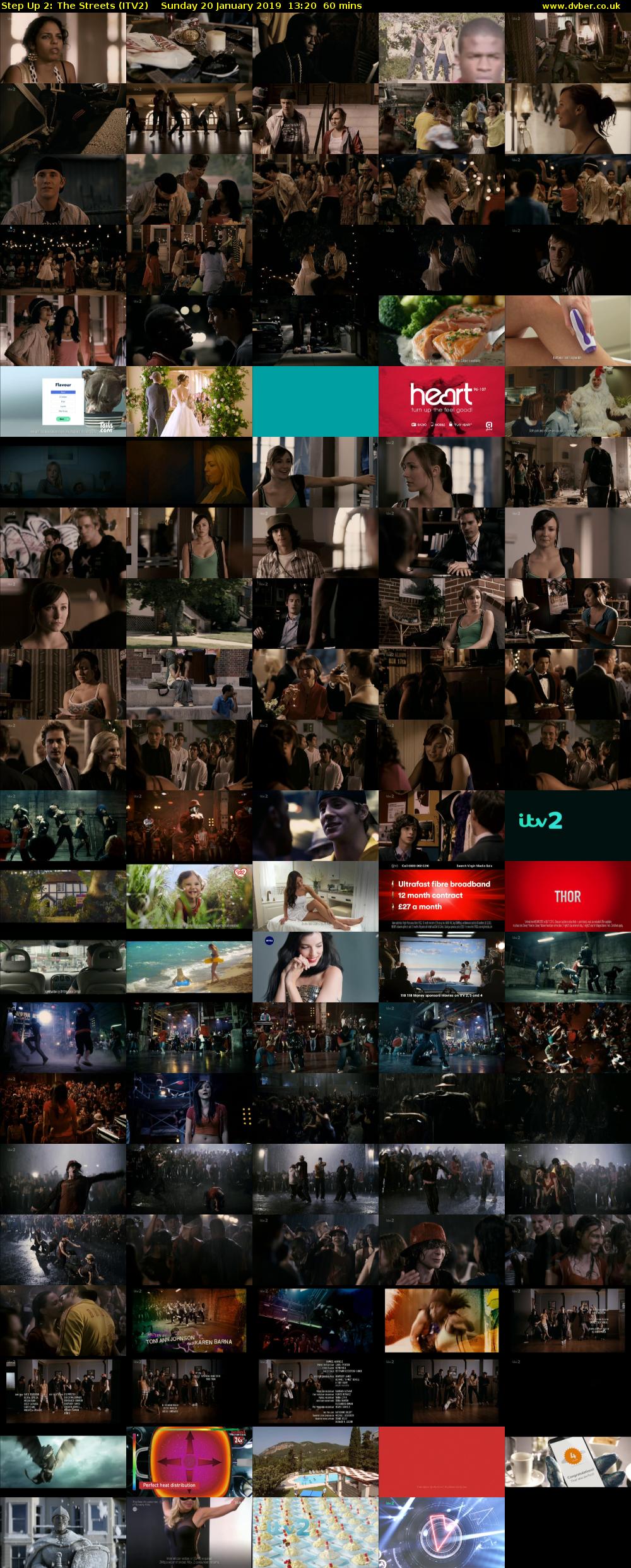 Step Up 2: The Streets (ITV2) Sunday 20 January 2019 13:20 - 14:20