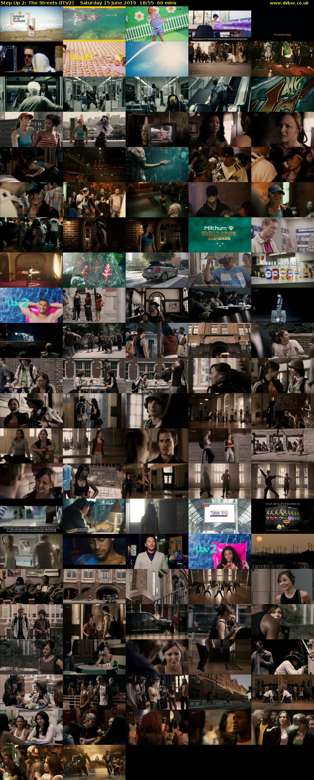 Step Up 2: The Streets (ITV2) Saturday 15 June 2019 18:55 - 19:55