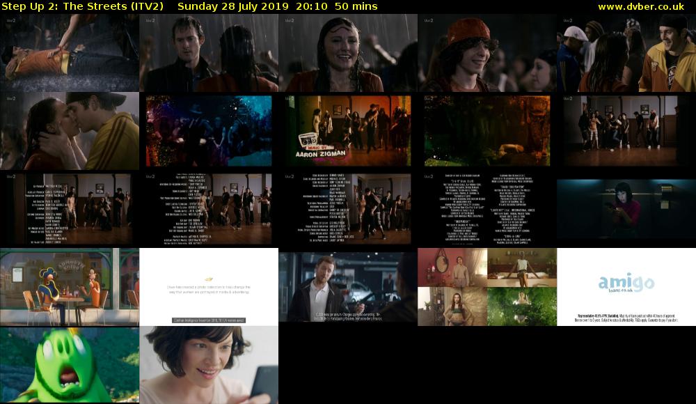 Step Up 2: The Streets (ITV2) Sunday 28 July 2019 20:10 - 21:00