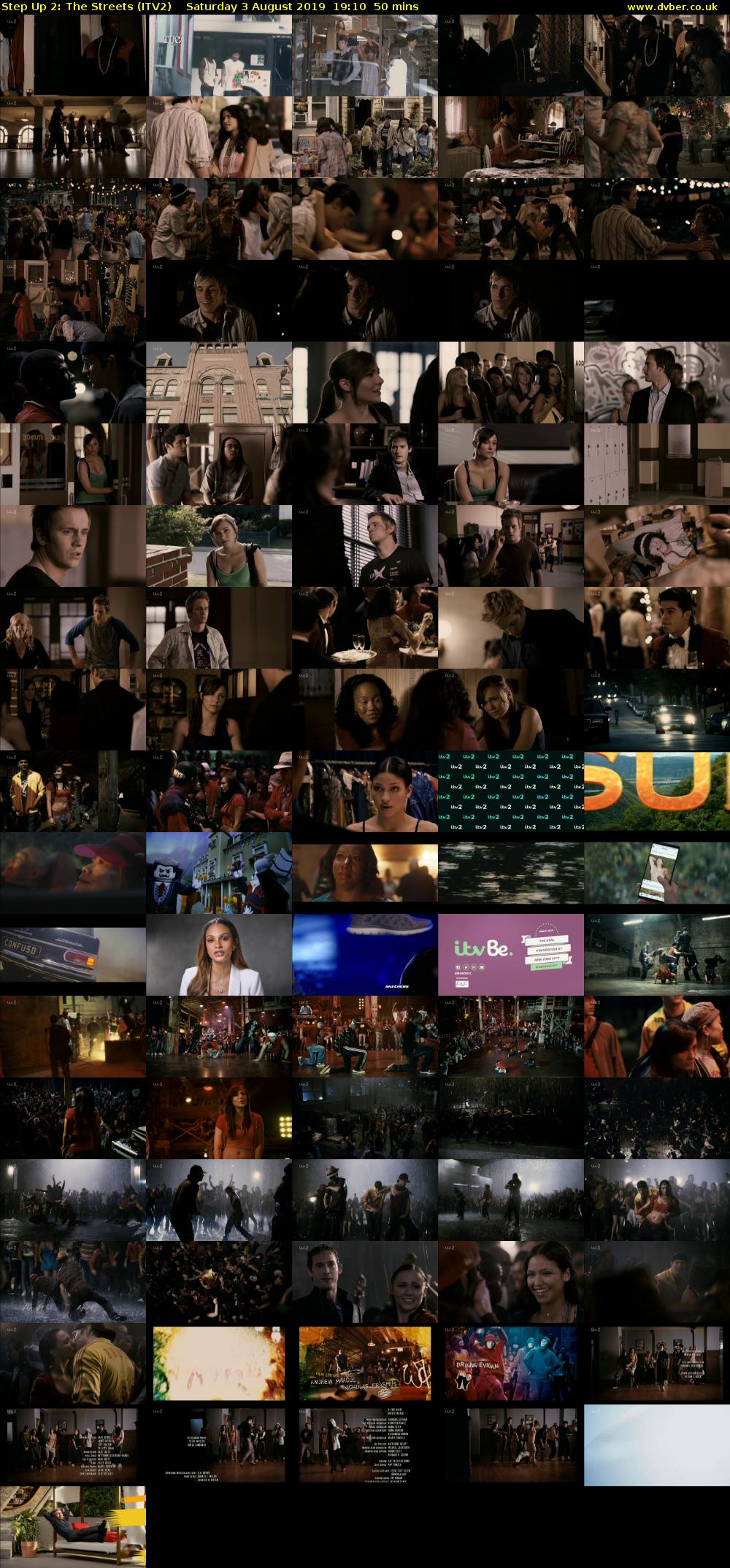 Step Up 2: The Streets (ITV2) Saturday 3 August 2019 19:10 - 20:00