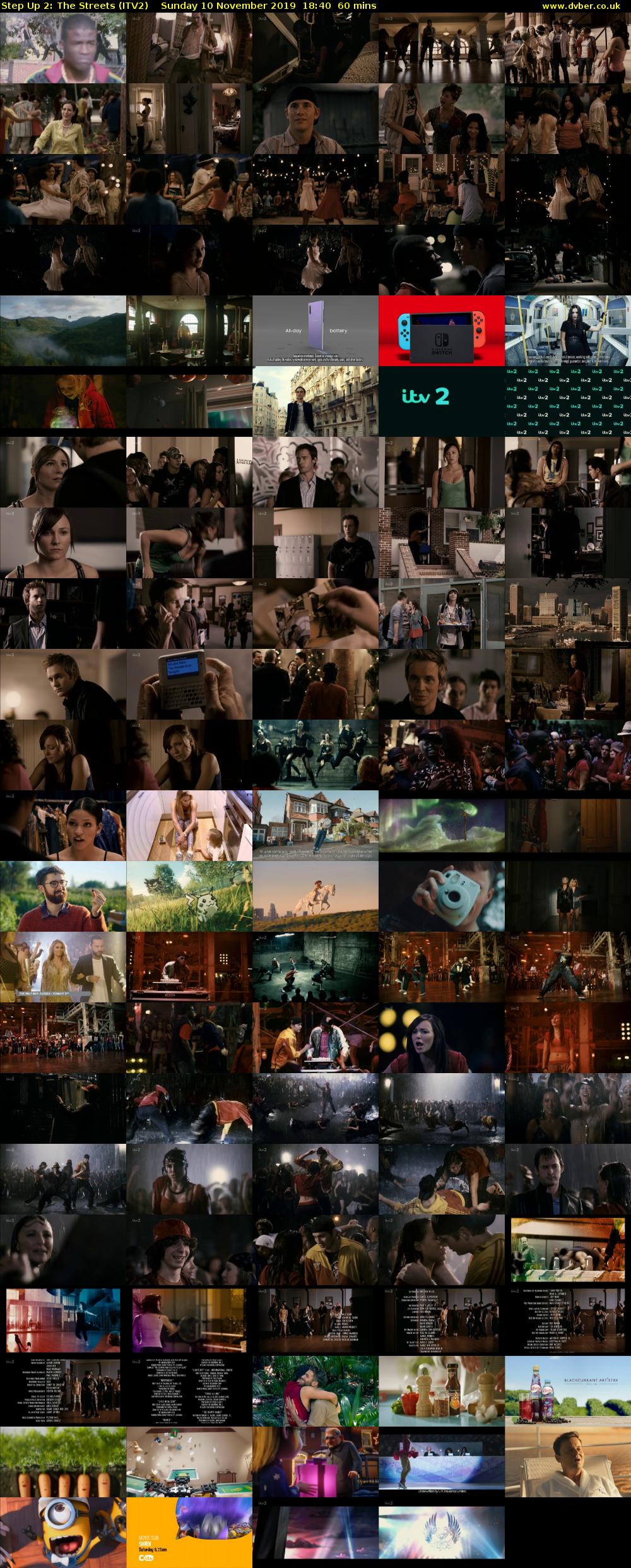 Step Up 2: The Streets (ITV2) Sunday 10 November 2019 18:40 - 19:40