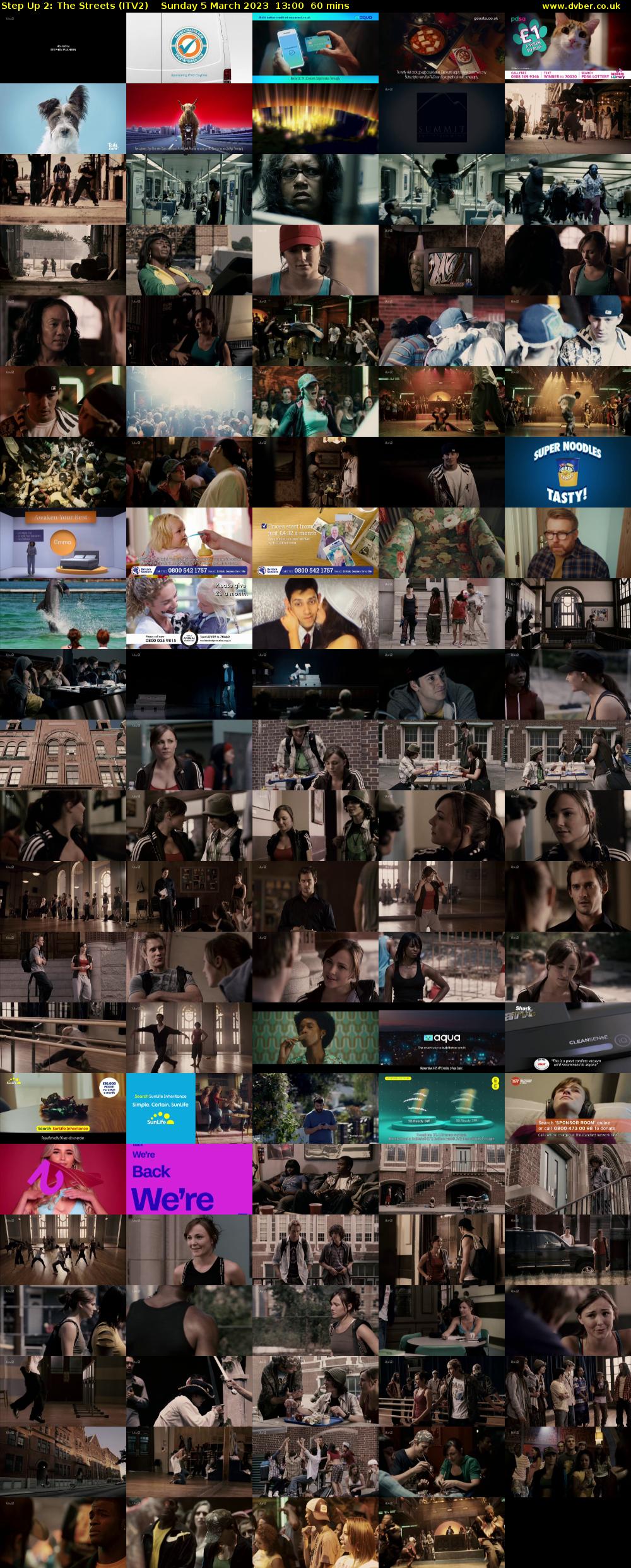 Step Up 2: The Streets (ITV2) Sunday 5 March 2023 13:00 - 14:00