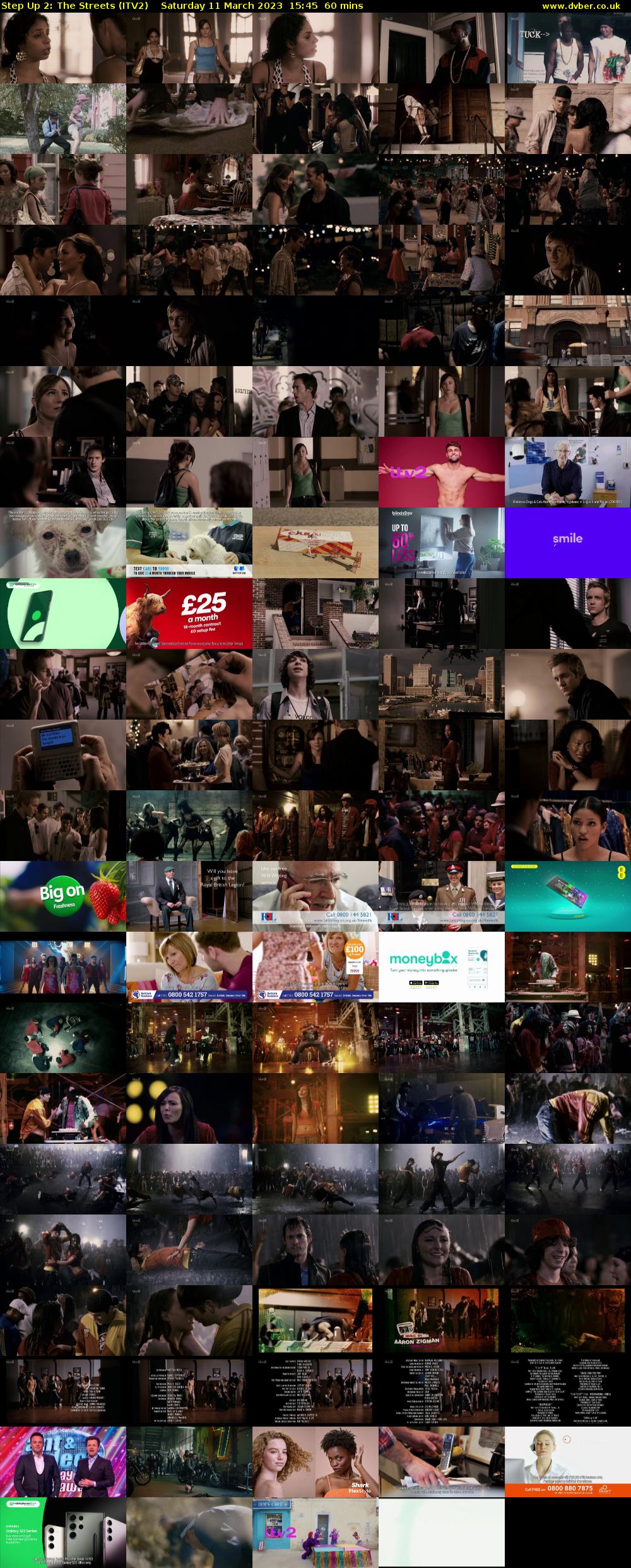Step Up 2: The Streets (ITV2) Saturday 11 March 2023 15:45 - 16:45