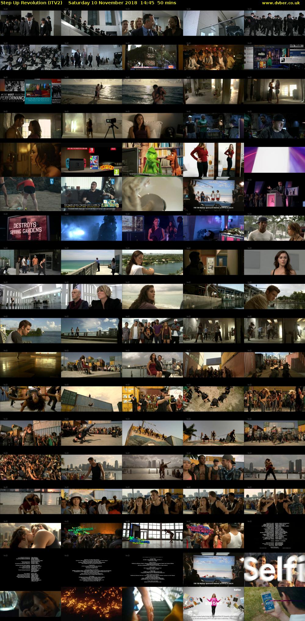 Step Up Revolution (ITV2) Saturday 10 November 2018 14:45 - 15:35