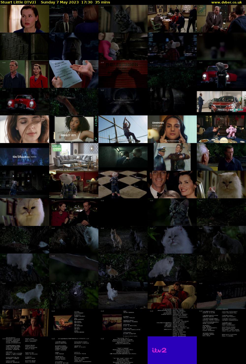 Stuart Little (ITV2) Sunday 7 May 2023 17:30 - 18:05