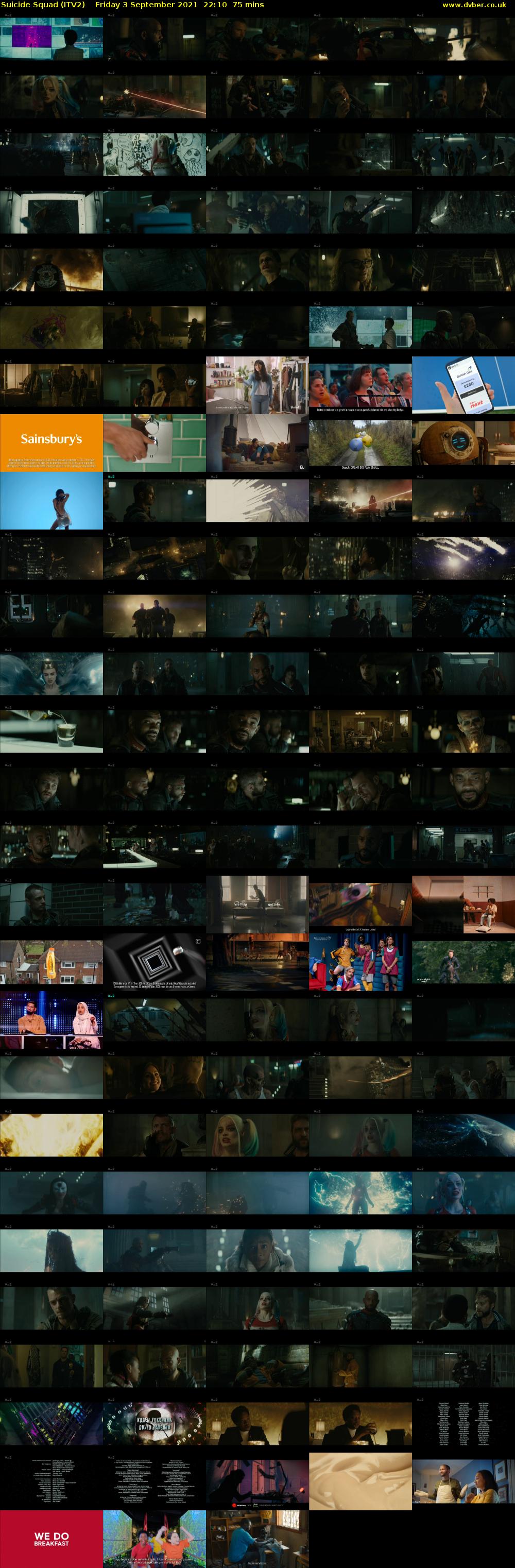 Suicide Squad (ITV2) Friday 3 September 2021 22:10 - 23:25