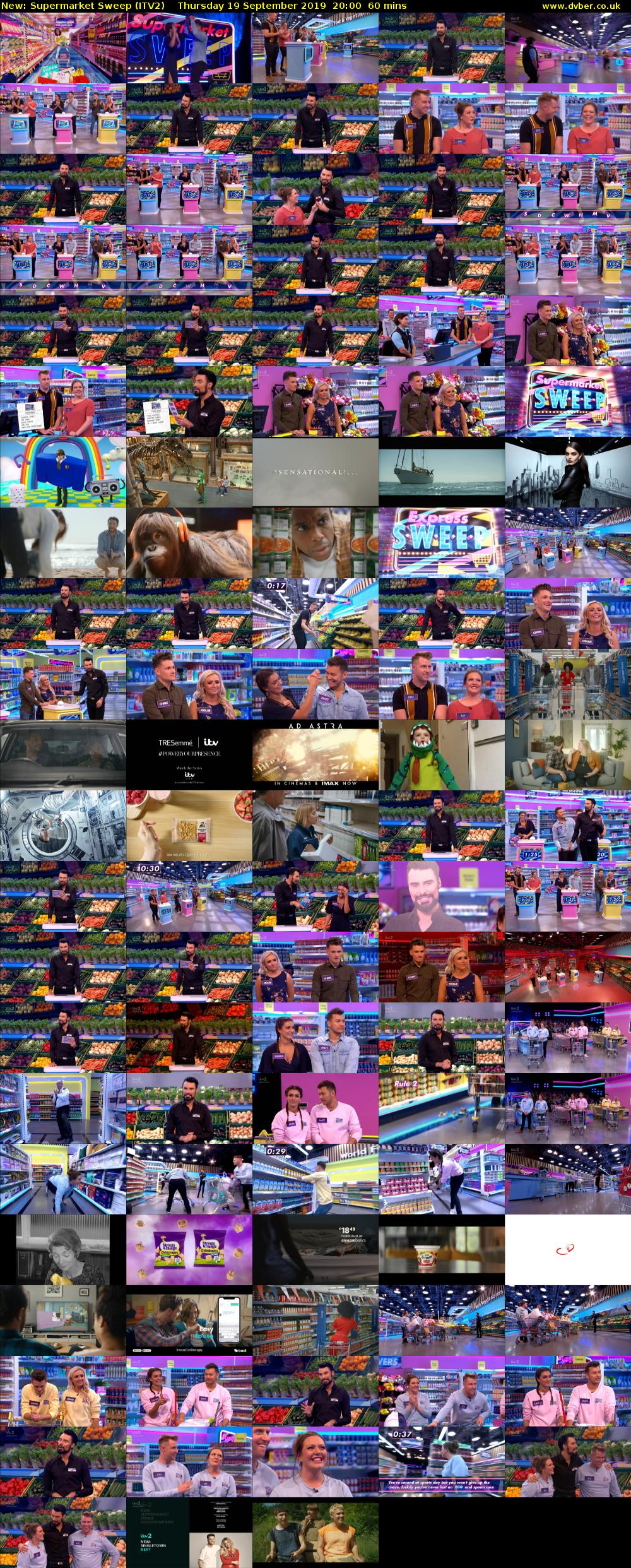 Supermarket Sweep (ITV2) Thursday 19 September 2019 20:00 - 21:00
