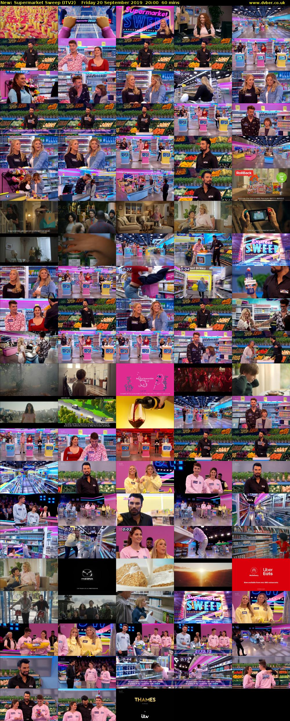 Supermarket Sweep (ITV2) Friday 20 September 2019 20:00 - 21:00