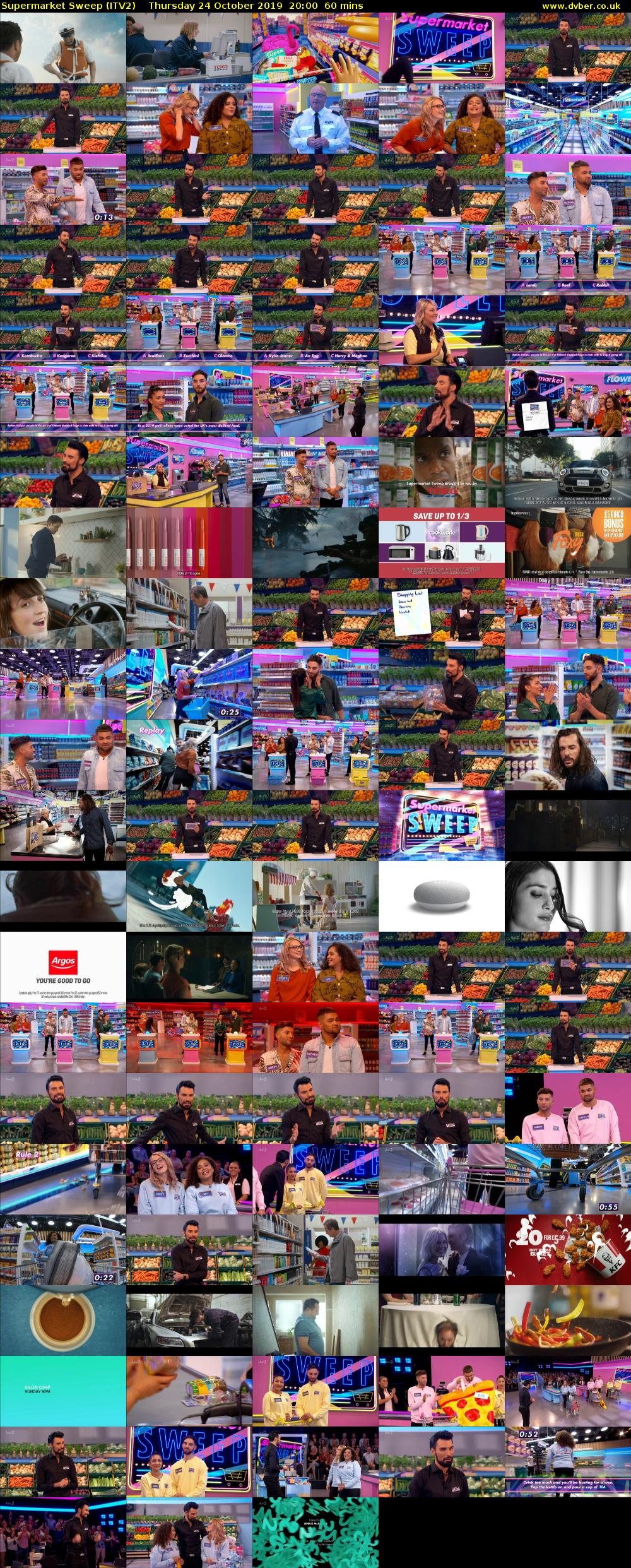 Supermarket Sweep (ITV2) Thursday 24 October 2019 20:00 - 21:00