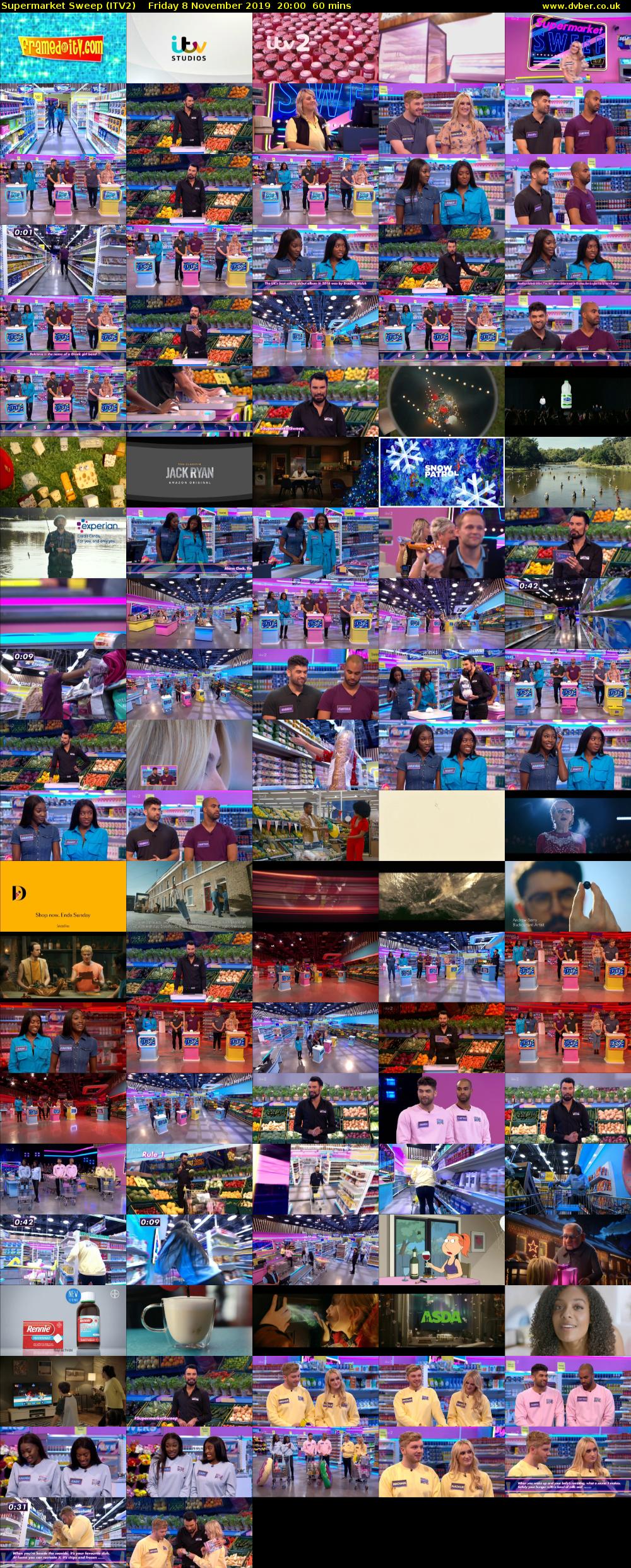 Supermarket Sweep (ITV2) Friday 8 November 2019 20:00 - 21:00