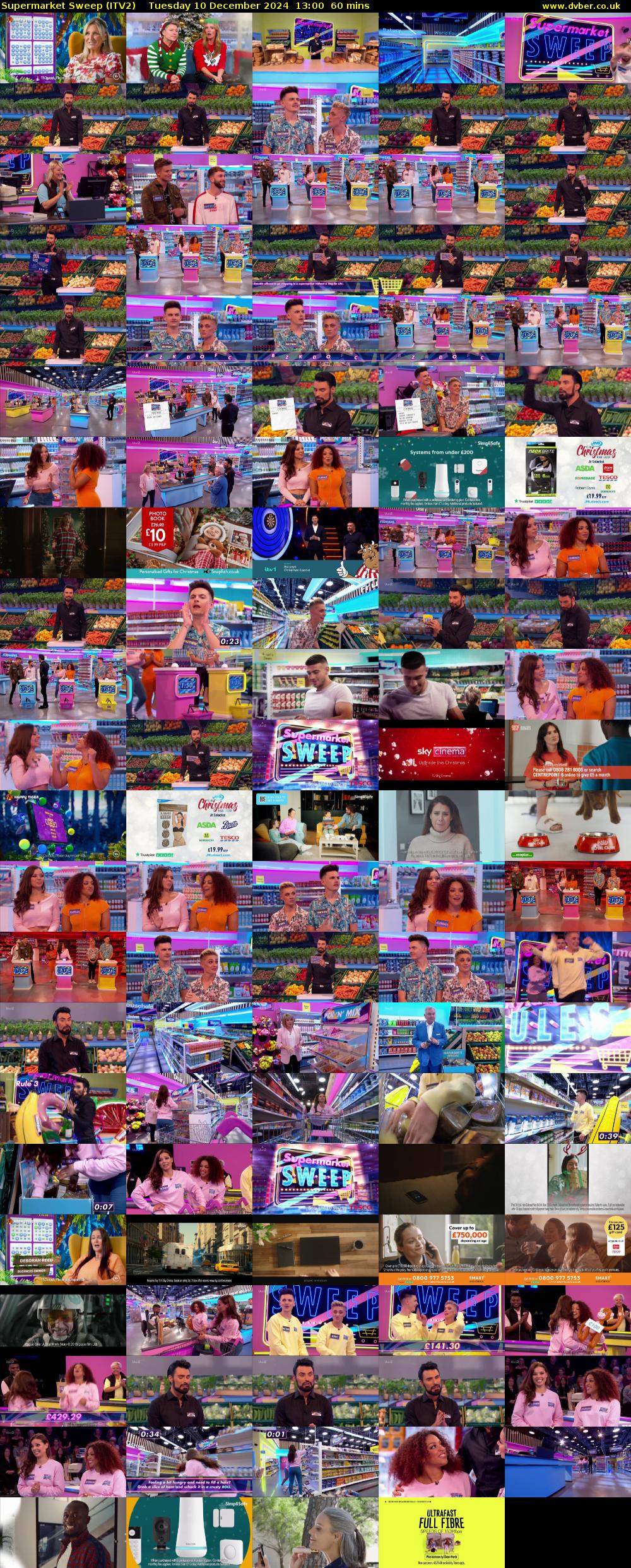 Supermarket Sweep (ITV2) Tuesday 10 December 2024 13:00 - 14:00