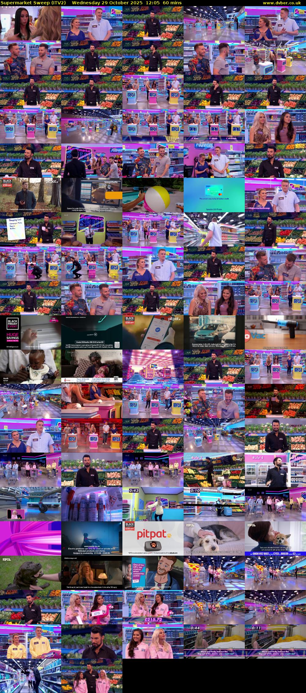 Supermarket Sweep (ITV2) Wednesday 29 October 2025 12:05 - 13:05