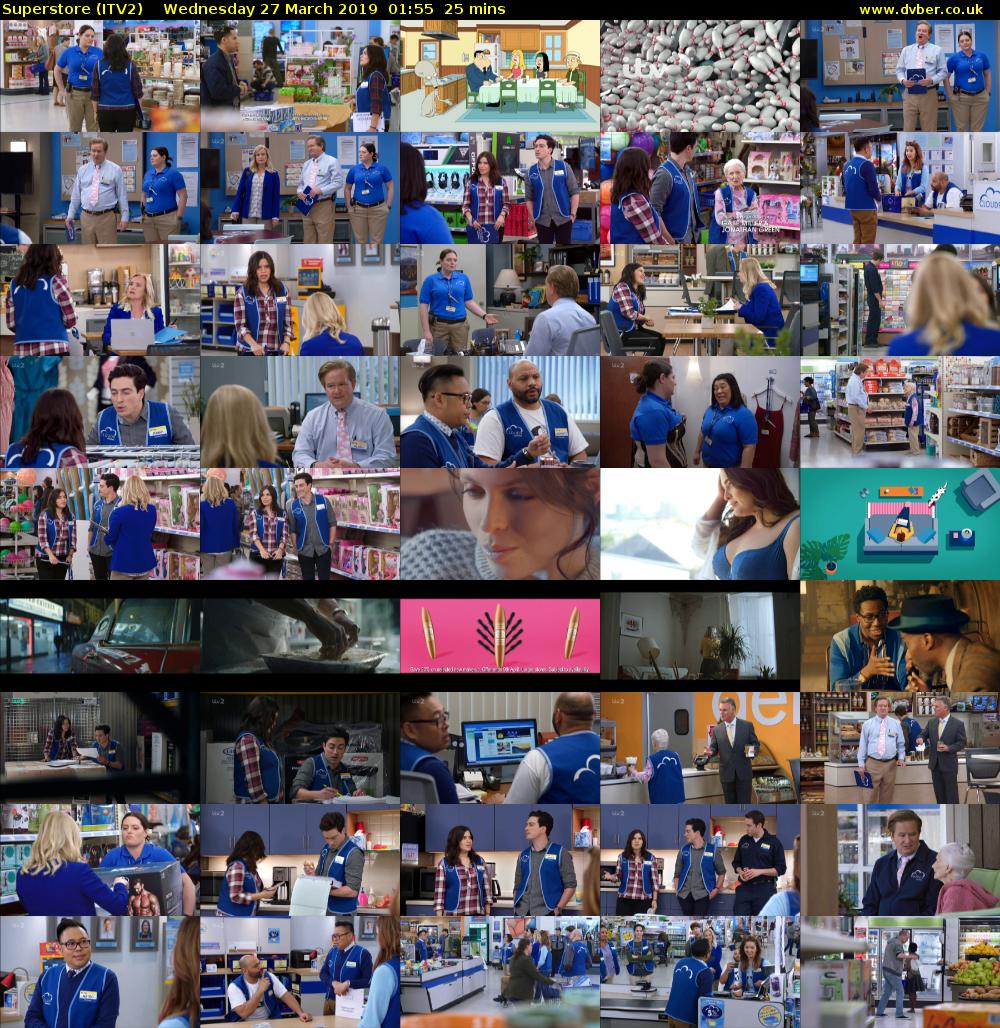 Superstore (ITV2) Wednesday 27 March 2019 01:55 - 02:20