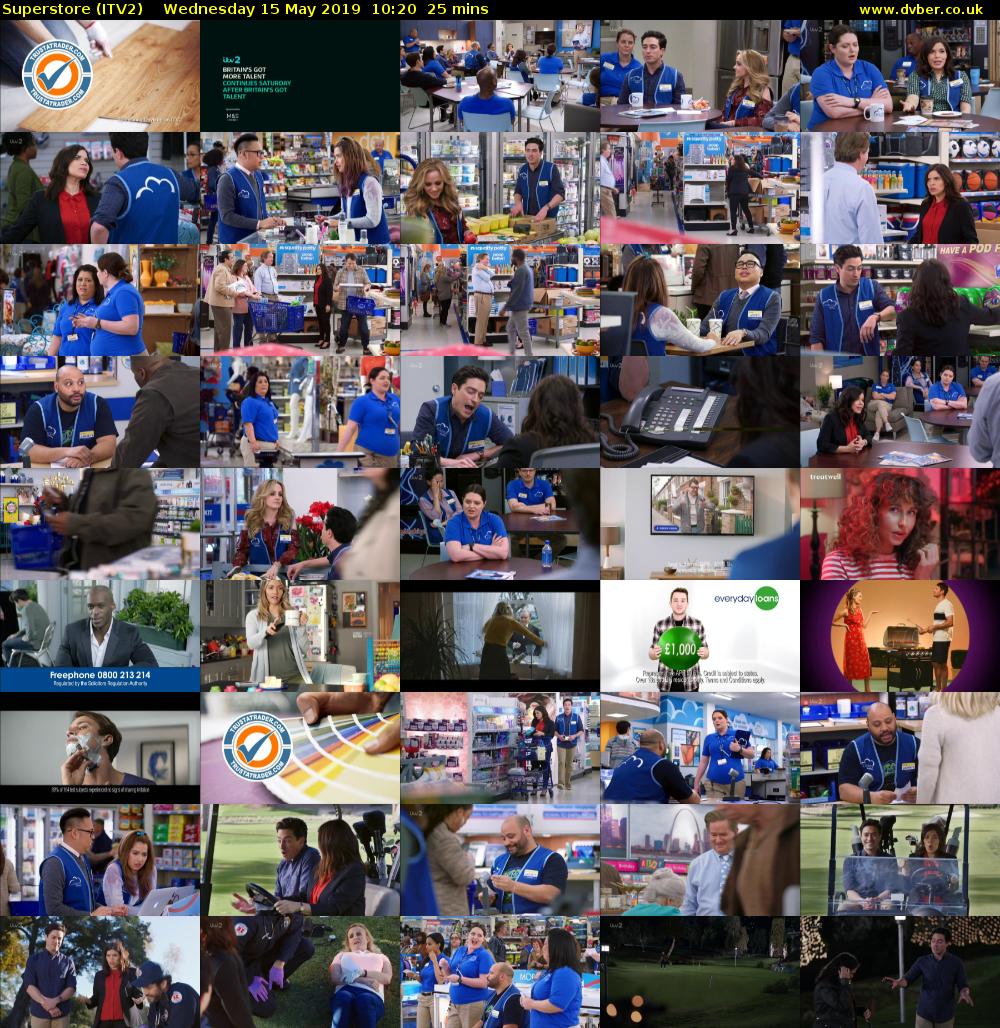 Superstore (ITV2) Wednesday 15 May 2019 10:20 - 10:45