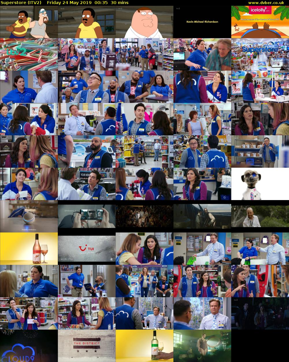 Superstore (ITV2) Friday 24 May 2019 00:35 - 01:05
