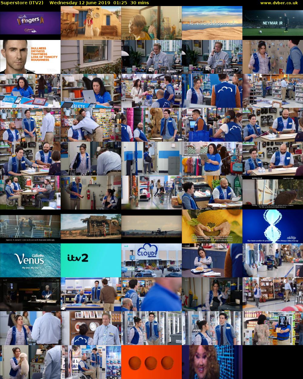 Superstore (ITV2) Wednesday 12 June 2019 01:25 - 01:55