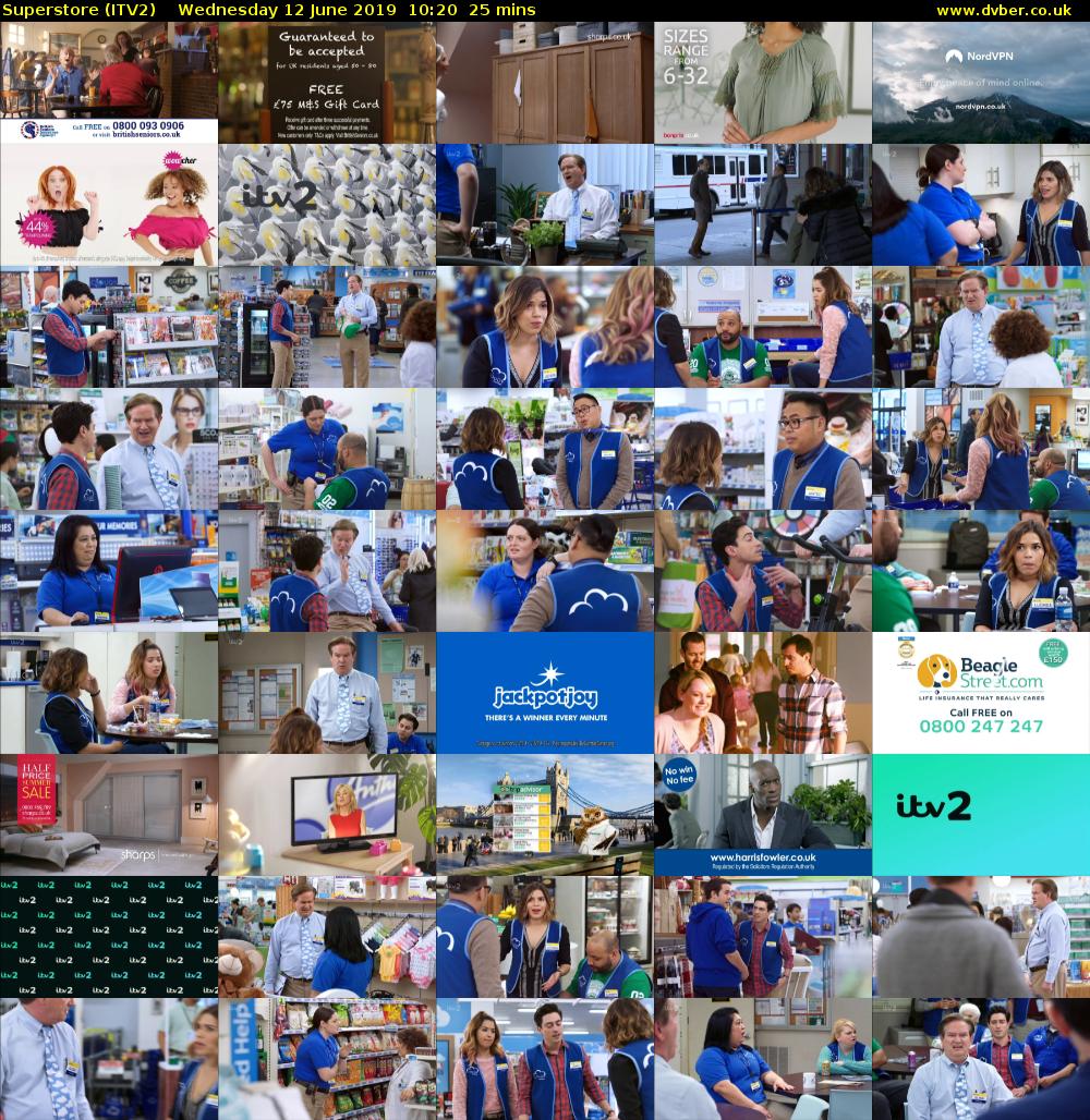 Superstore (ITV2) Wednesday 12 June 2019 10:20 - 10:45