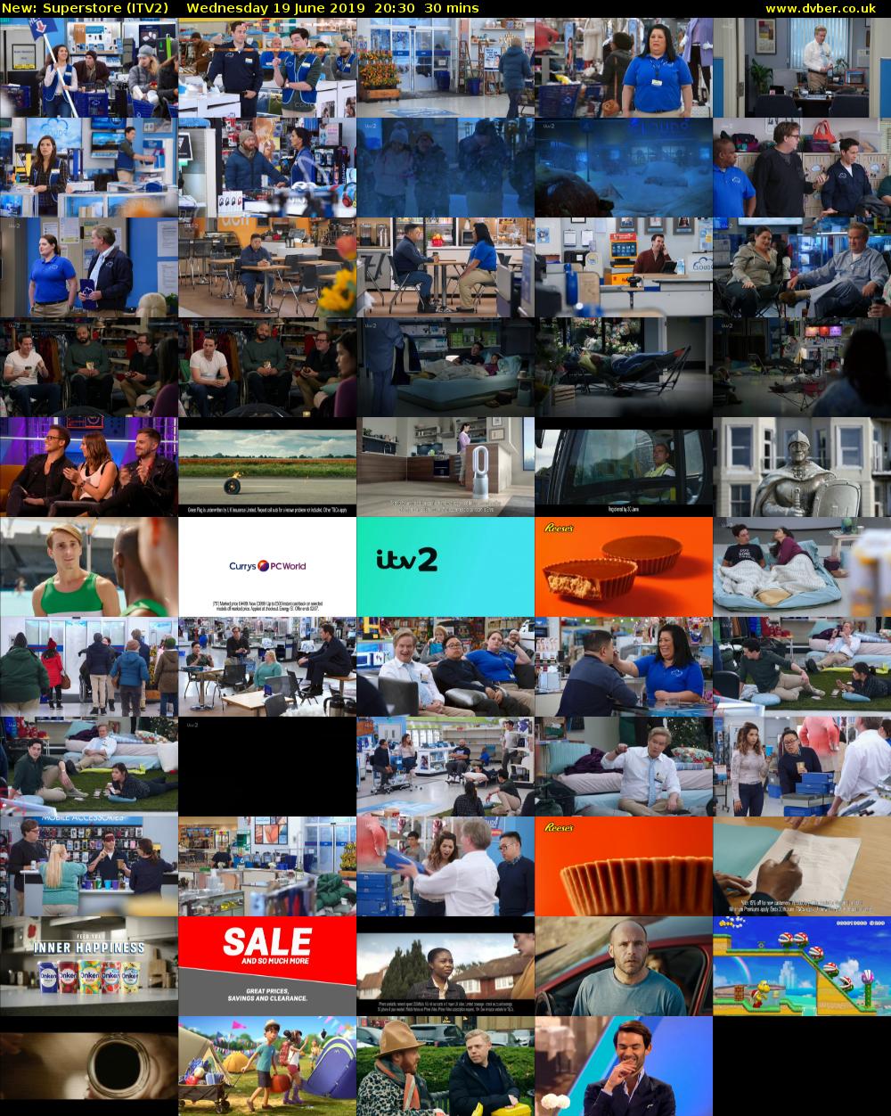 Superstore (ITV2) Wednesday 19 June 2019 20:30 - 21:00