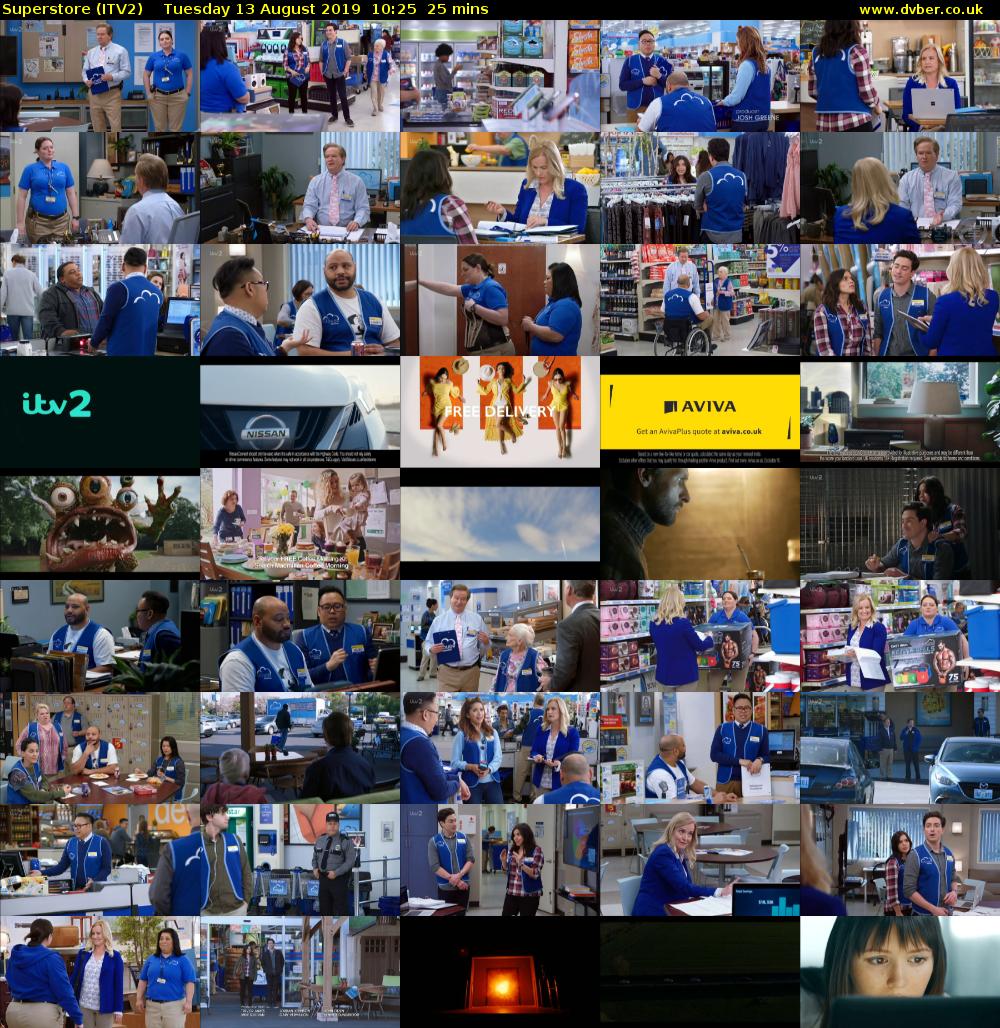 Superstore (ITV2) Tuesday 13 August 2019 10:25 - 10:50