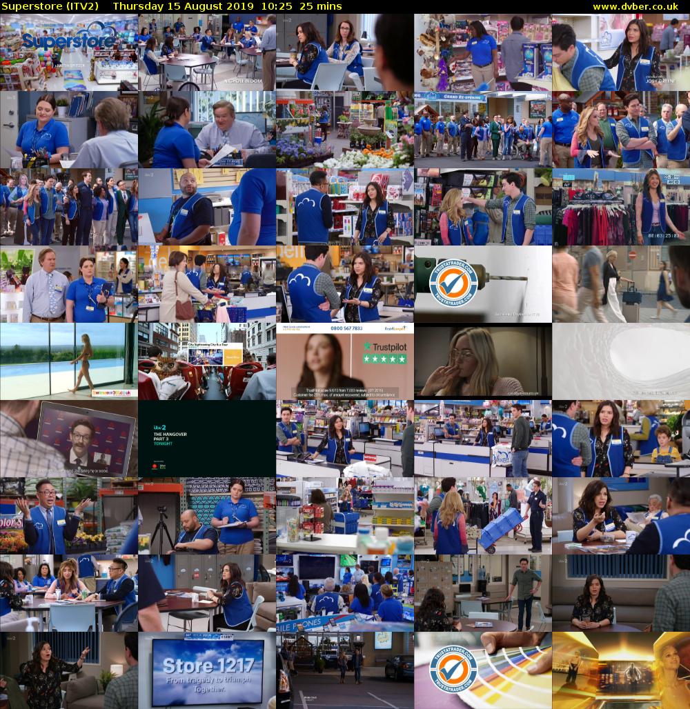 Superstore (ITV2) Thursday 15 August 2019 10:25 - 10:50