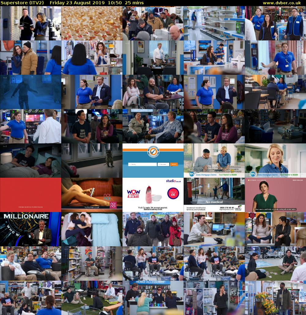 Superstore (ITV2) Friday 23 August 2019 10:50 - 11:15