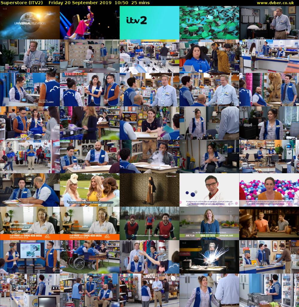 Superstore (ITV2) Friday 20 September 2019 10:50 - 11:15