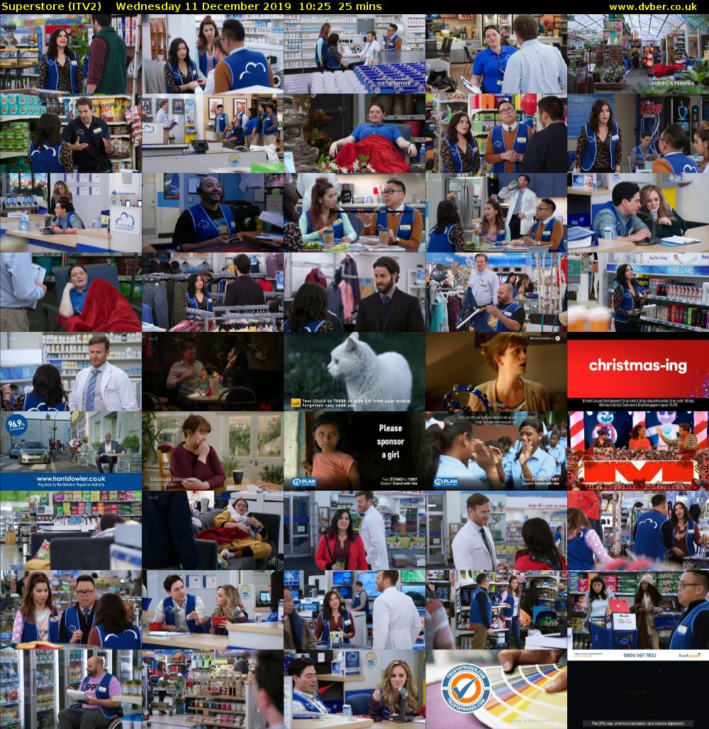 Superstore (ITV2) Wednesday 11 December 2019 10:25 - 10:50