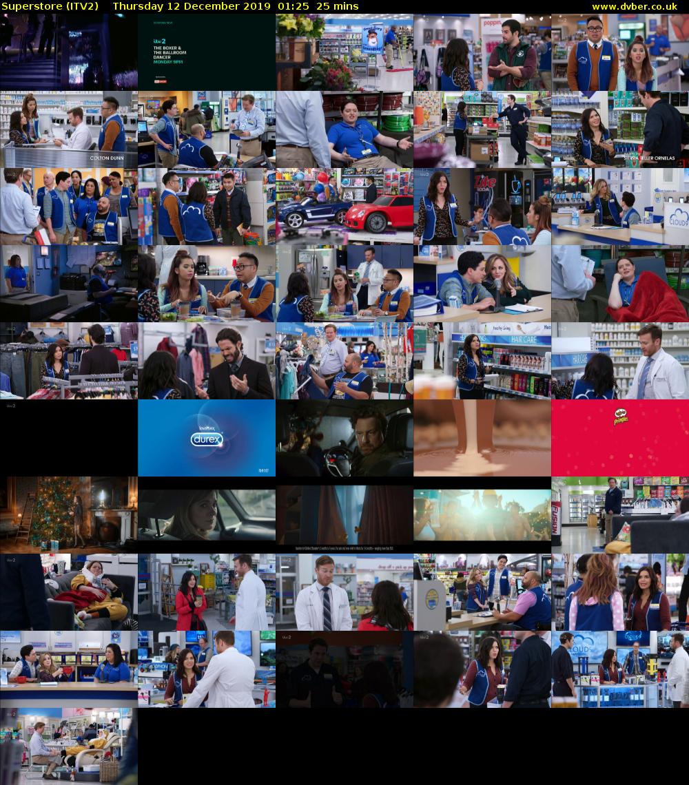 Superstore (ITV2) Thursday 12 December 2019 01:25 - 01:50