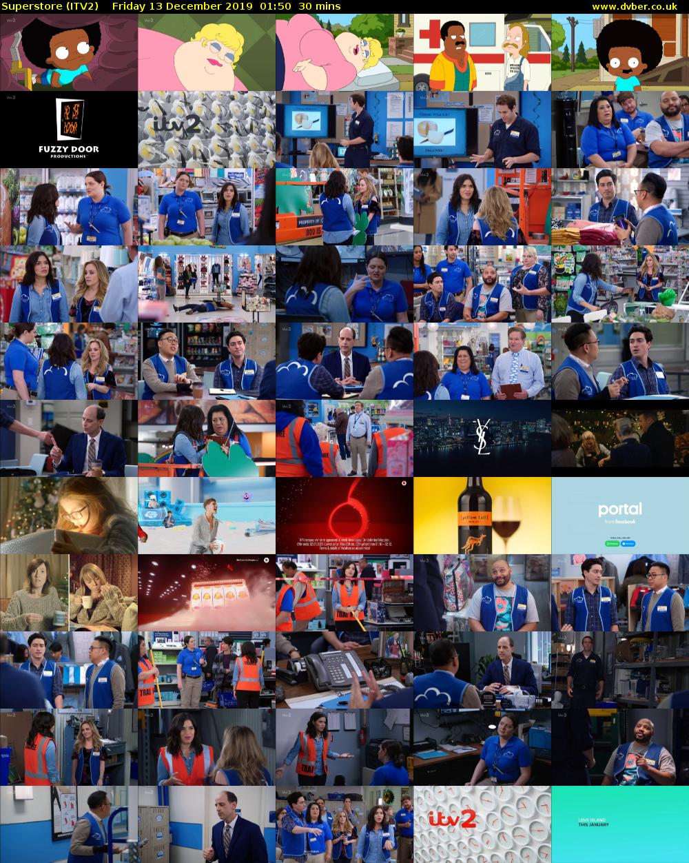 Superstore (ITV2) Friday 13 December 2019 01:50 - 02:20