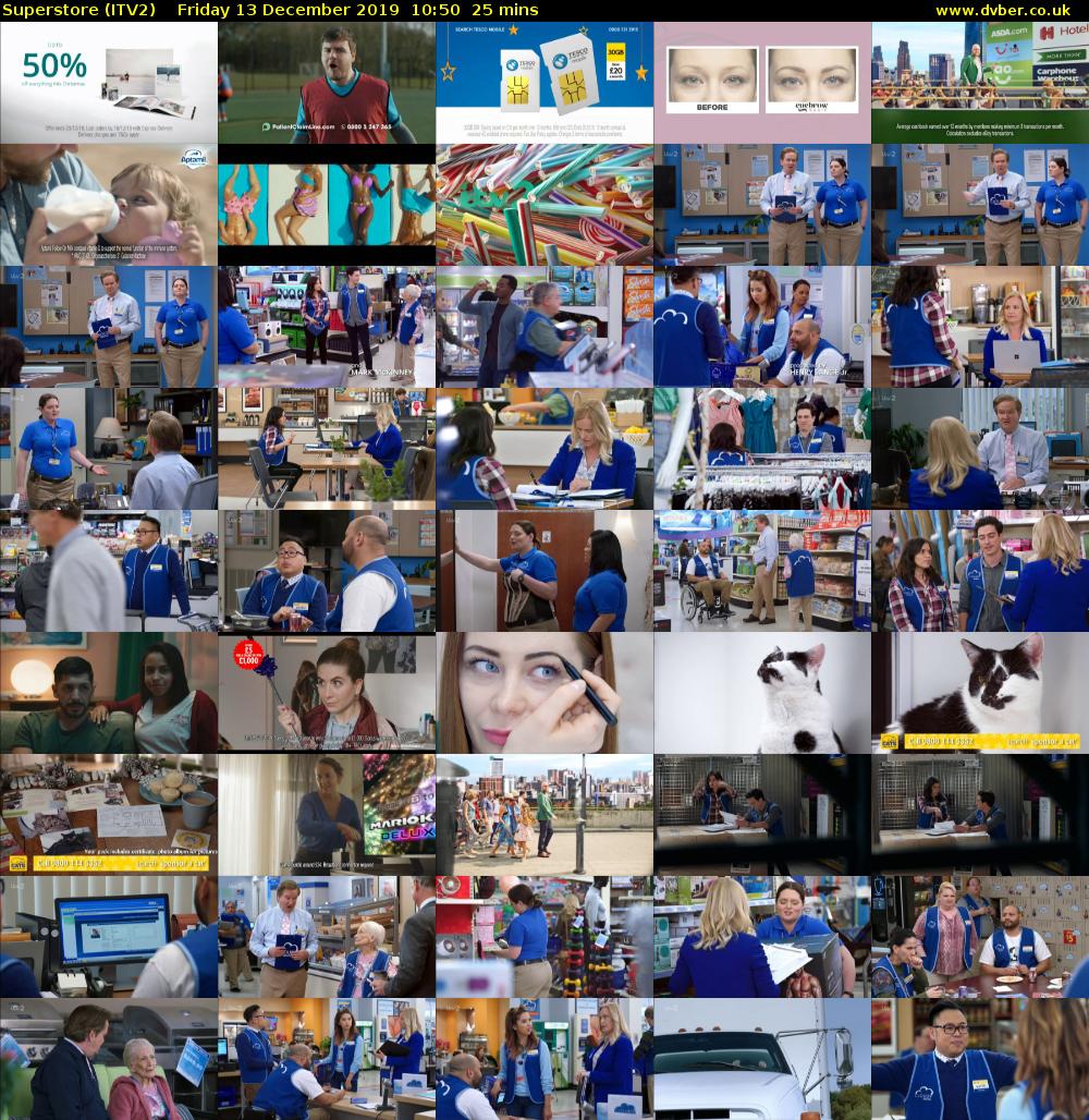 Superstore (ITV2) Friday 13 December 2019 10:50 - 11:15