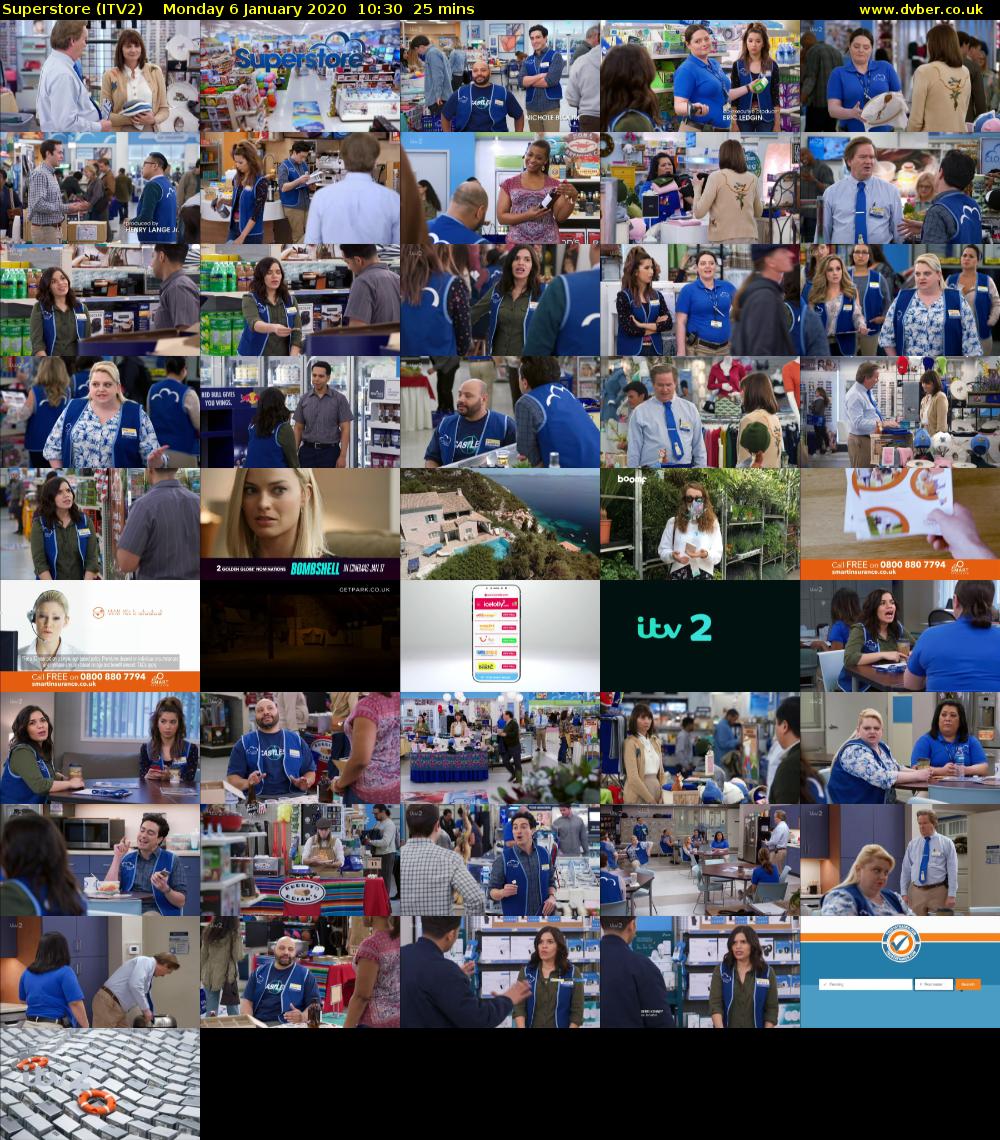 Superstore (ITV2) Monday 6 January 2020 10:30 - 10:55