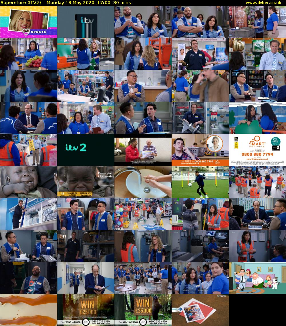 Superstore (ITV2) Monday 18 May 2020 17:00 - 17:30