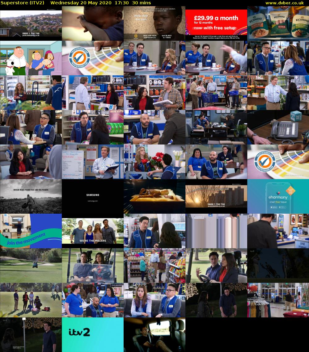Superstore (ITV2) Wednesday 20 May 2020 17:30 - 18:00