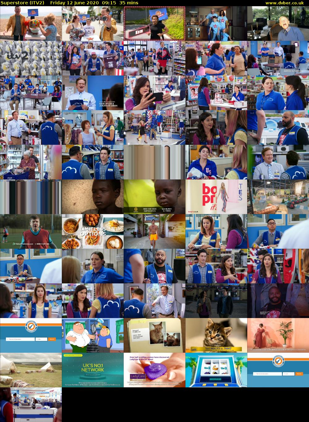 Superstore (ITV2) Friday 12 June 2020 09:15 - 09:50