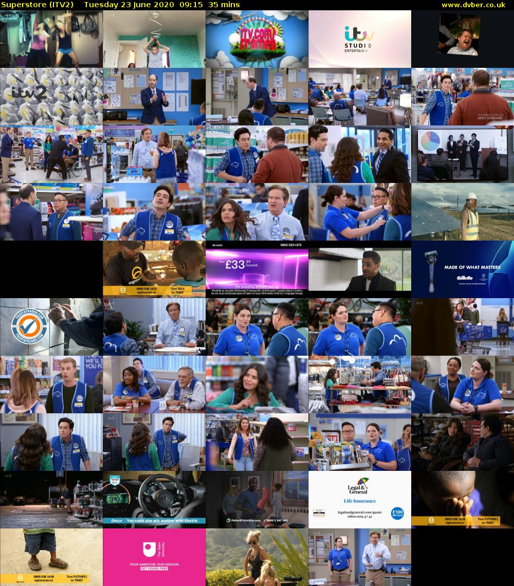 Superstore (ITV2) Tuesday 23 June 2020 09:15 - 09:50