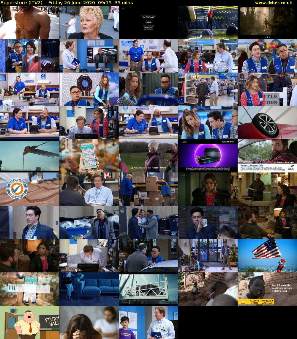 Superstore (ITV2) Friday 26 June 2020 09:15 - 09:50