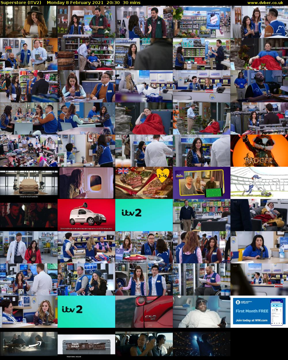 Superstore (ITV2) Monday 8 February 2021 20:30 - 21:00