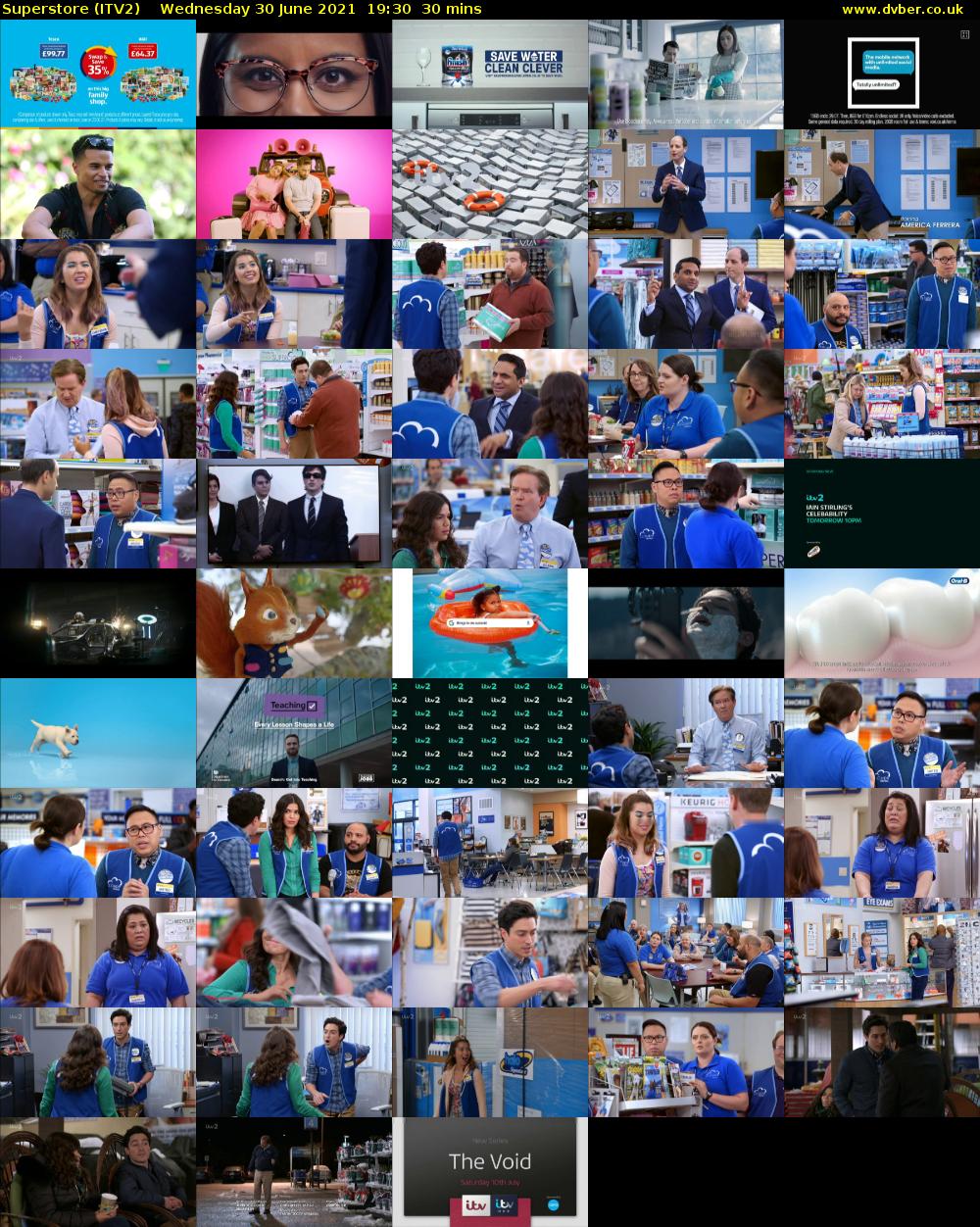 Superstore (ITV2) Wednesday 30 June 2021 19:30 - 20:00