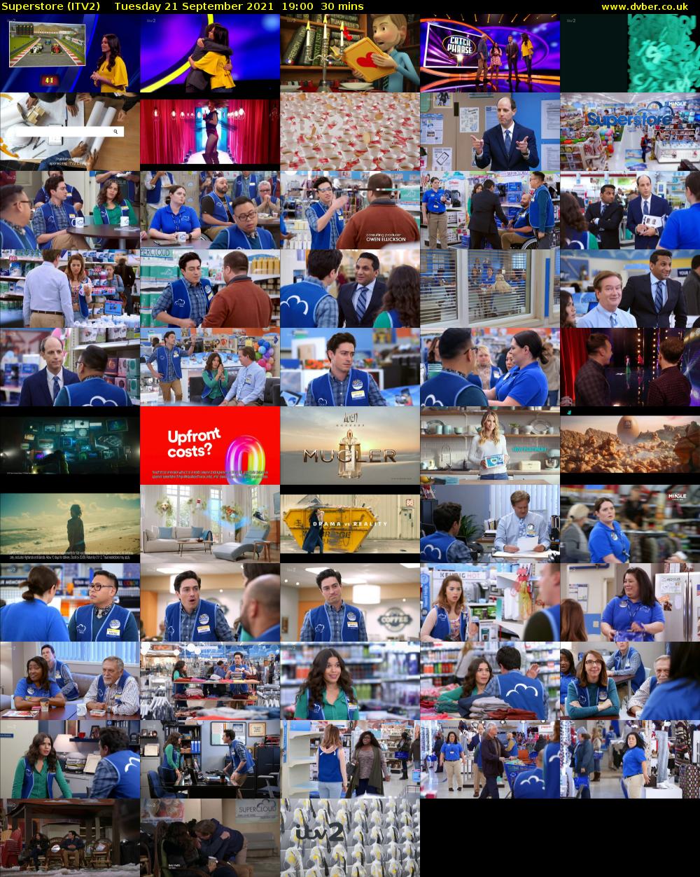 Superstore (ITV2) Tuesday 21 September 2021 19:00 - 19:30