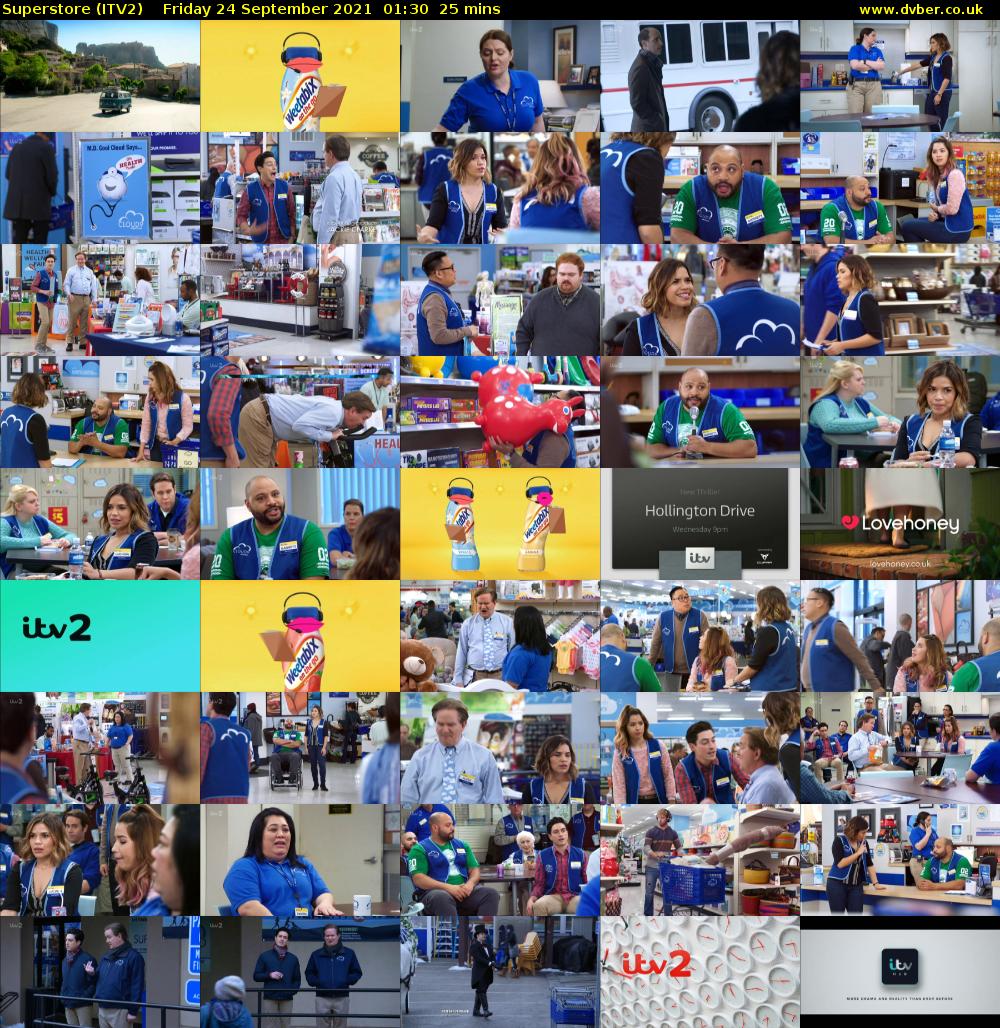 Superstore (ITV2) Friday 24 September 2021 01:30 - 01:55