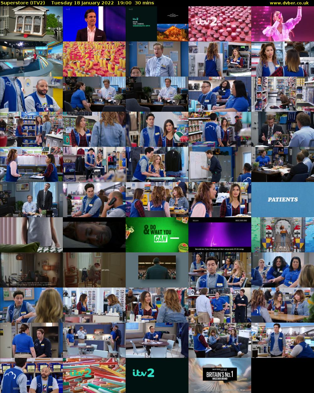 Superstore (ITV2) Tuesday 18 January 2022 19:00 - 19:30
