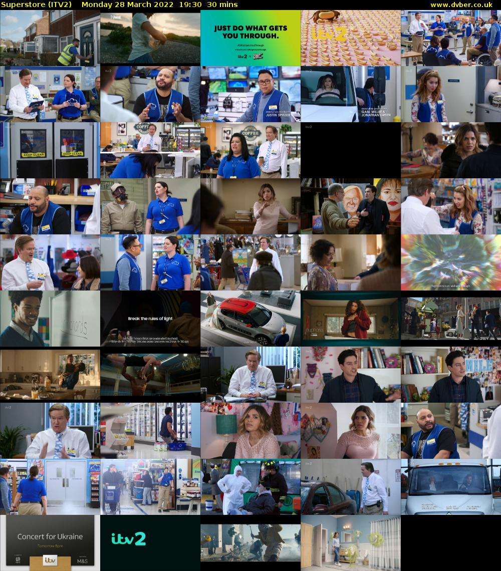 Superstore (ITV2) Monday 28 March 2022 19:30 - 20:00