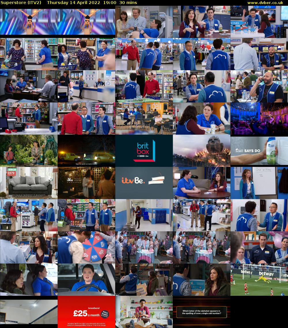 Superstore (ITV2) Thursday 14 April 2022 19:00 - 19:30