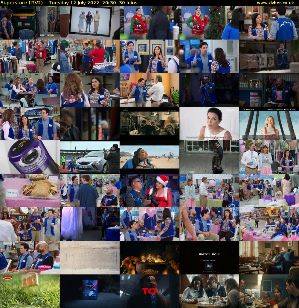 Superstore (ITV2) Tuesday 12 July 2022 20:30 - 21:00